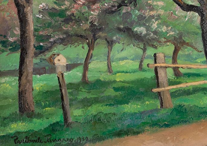 Paulémile Pissarro - Les arbres | MasterArt